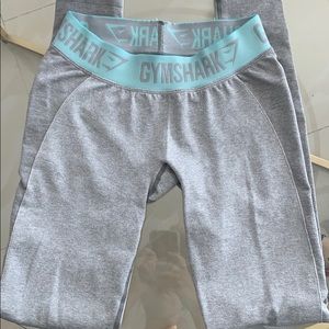 Gymshark OG flex legging mint/light grey EUC